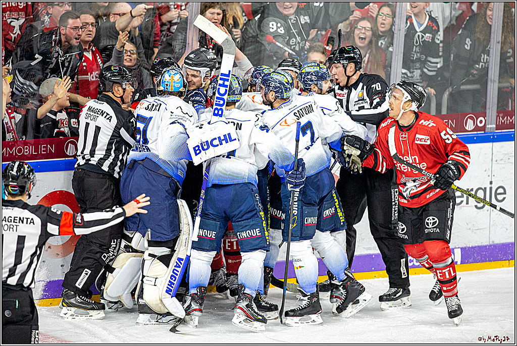 DEL; Koelner Haie - ERC Ingolstadt; Koeln, 15.12.2019